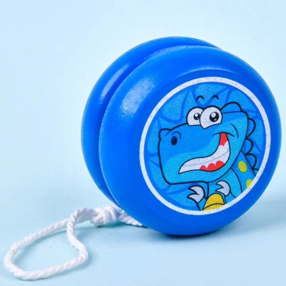 High Quality Primary Wooden Yoyo Animal Creative Yoyo Toys Interest Concentration Children's Toys