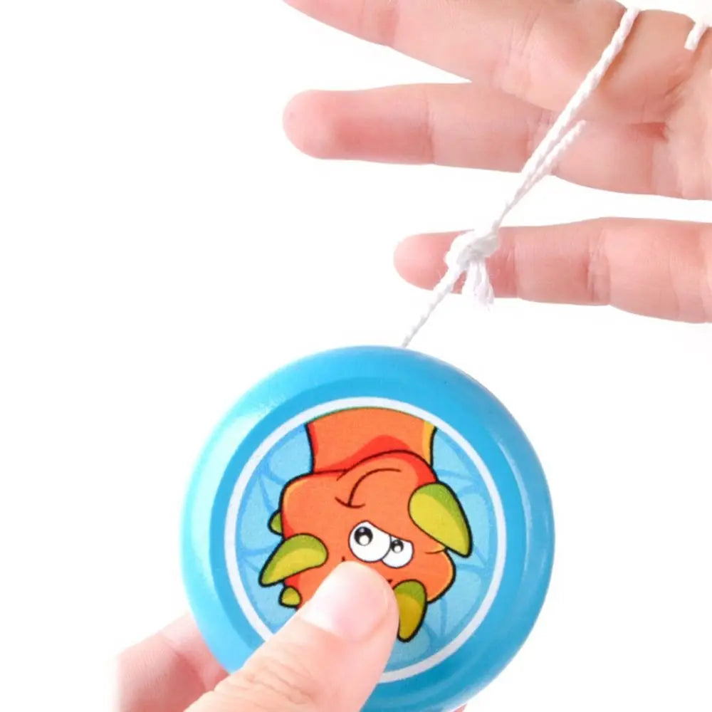 High Quality Primary Wooden Yoyo Animal Creative Yoyo Toys Interest Concentration Children's Toys