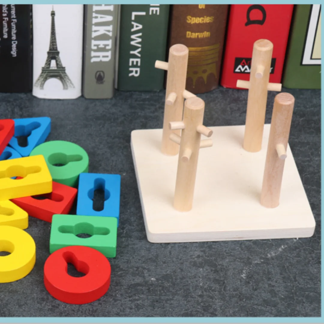 Montessori Wooden Logic Puzzle – Early Learning Toy for Toddlers | Educational Gift for Boys & Girls